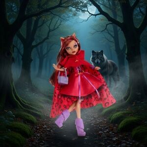 🐩♡Monster High Scarily Ever After CLAWDEEN LITTLE RED DEAD RIDING WOLF